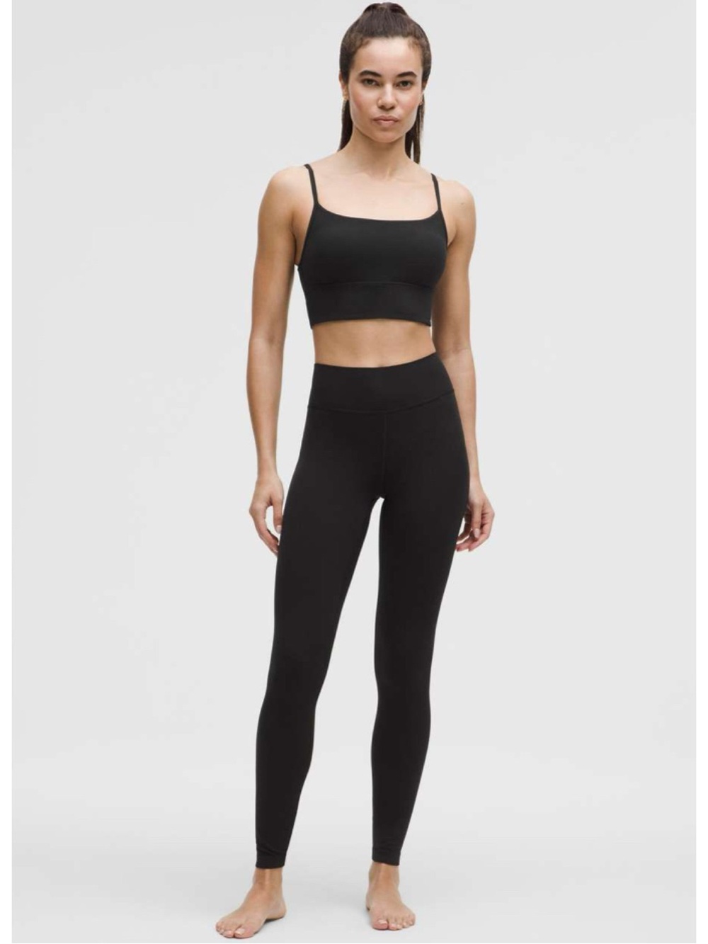 Lululemon Groove High-Rise Ribbed Panel Tight “28